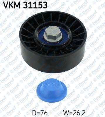 SKF VKM 31153 Alternator Gergi Rulmani Caddy Iii Golf Vi Plus Jetta Iv Polo Touran A1 A3 Fabia Yeti 1.2 Tsi 10=>  ####